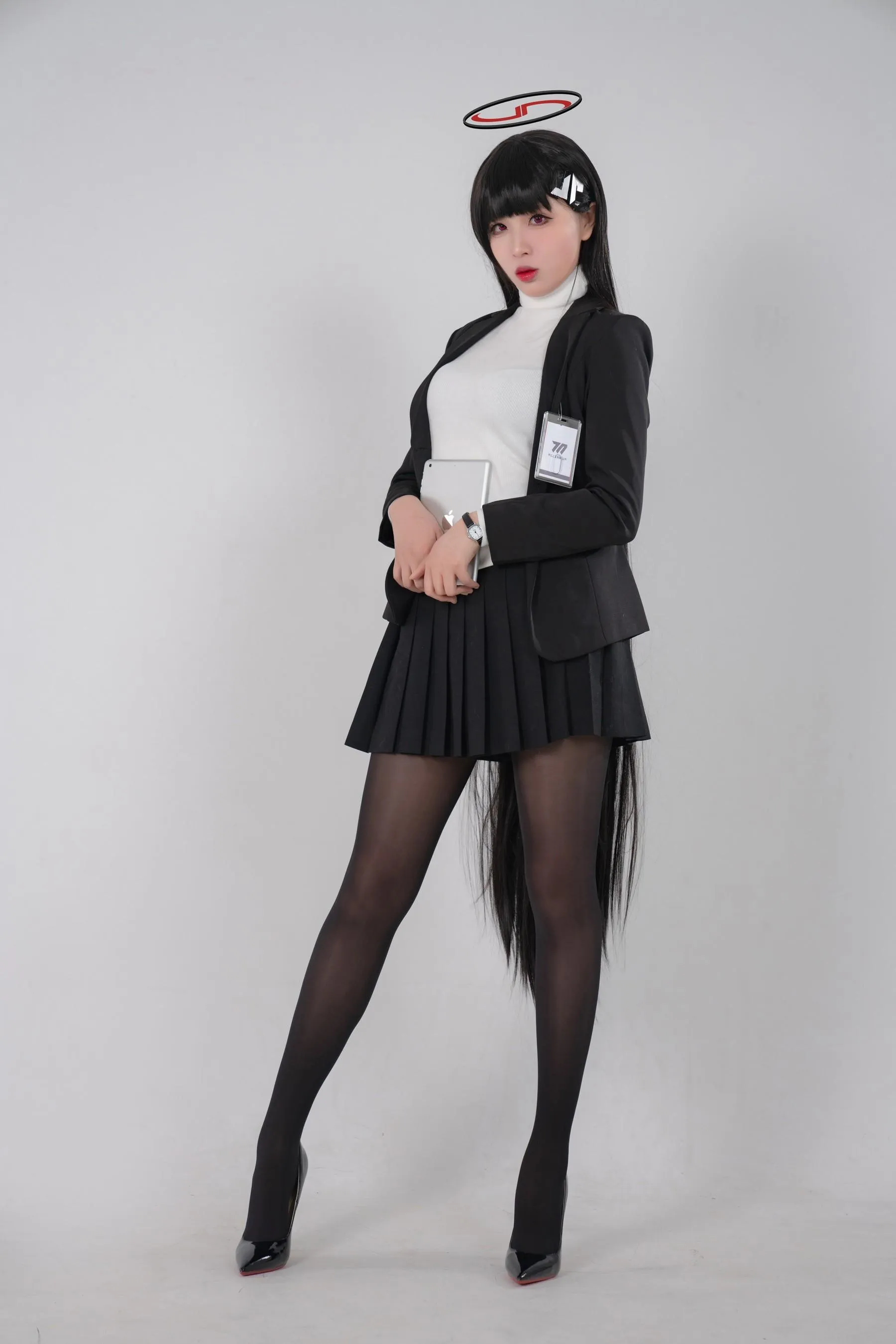轩萧学姐 – NO.37 碧蓝档案 莉音-1公式 [36P]插图2